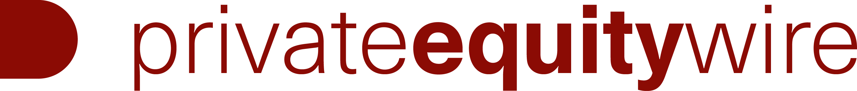 A red logo is shown on the side of a black background.
